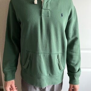 Ralph Lauren Green Polo Hoodie